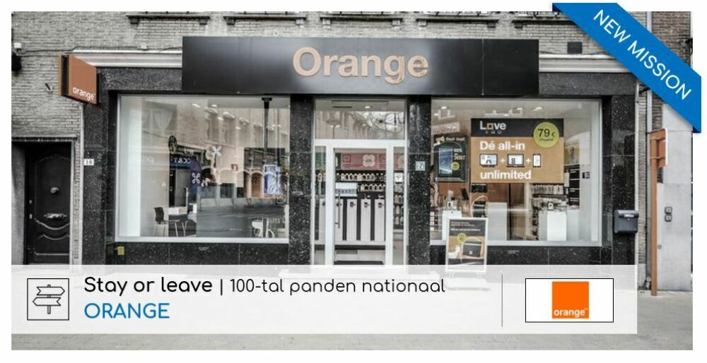 News Orange retailpanden