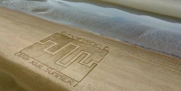 Zandlogo transact